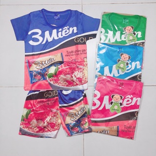 Bộ thun mì tôm cho bé