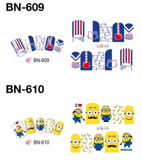 nail sticker-dán móng tay( phần 2)