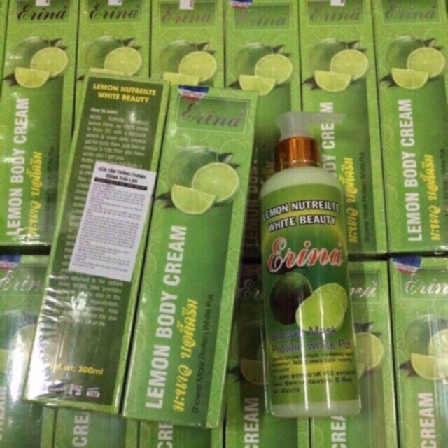 Tắm  trắng chanh erina thái lan