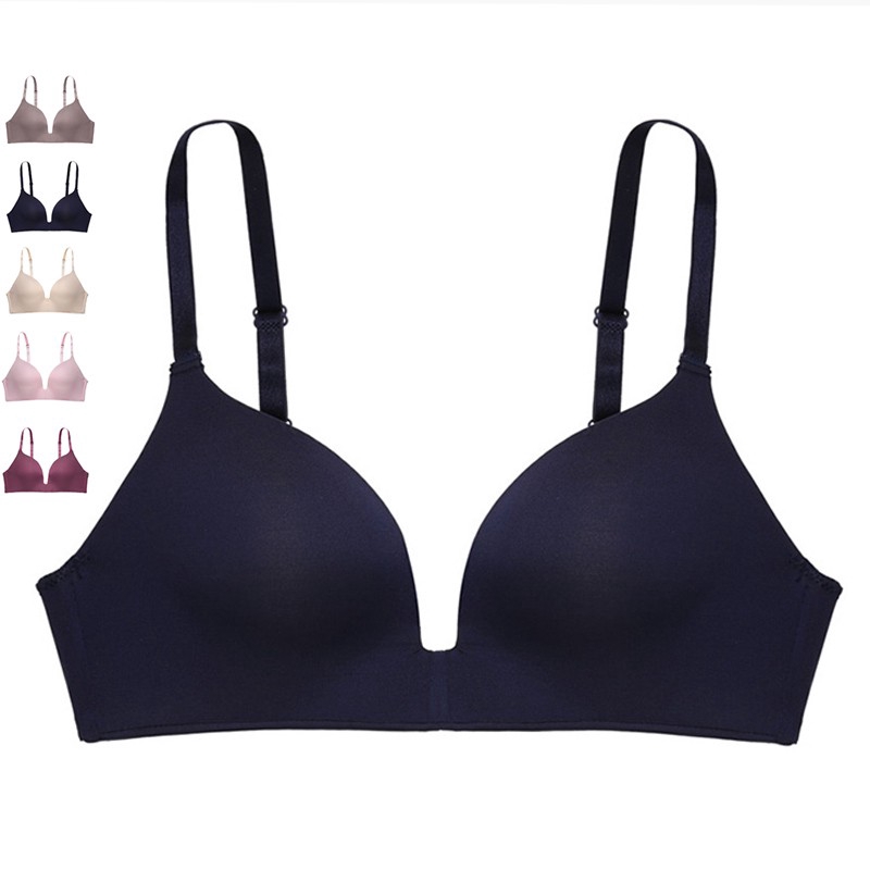 FINETOO Seamless Bra Women A B Cup Women's Adjustable Brassiere 32-38 for Summer | WebRaoVat - webraovat.net.vn