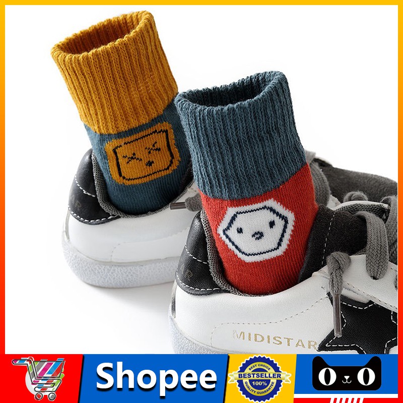 Set 5 Đôi Tất Dễ Thương Cho Bé 0-12 Tuổi