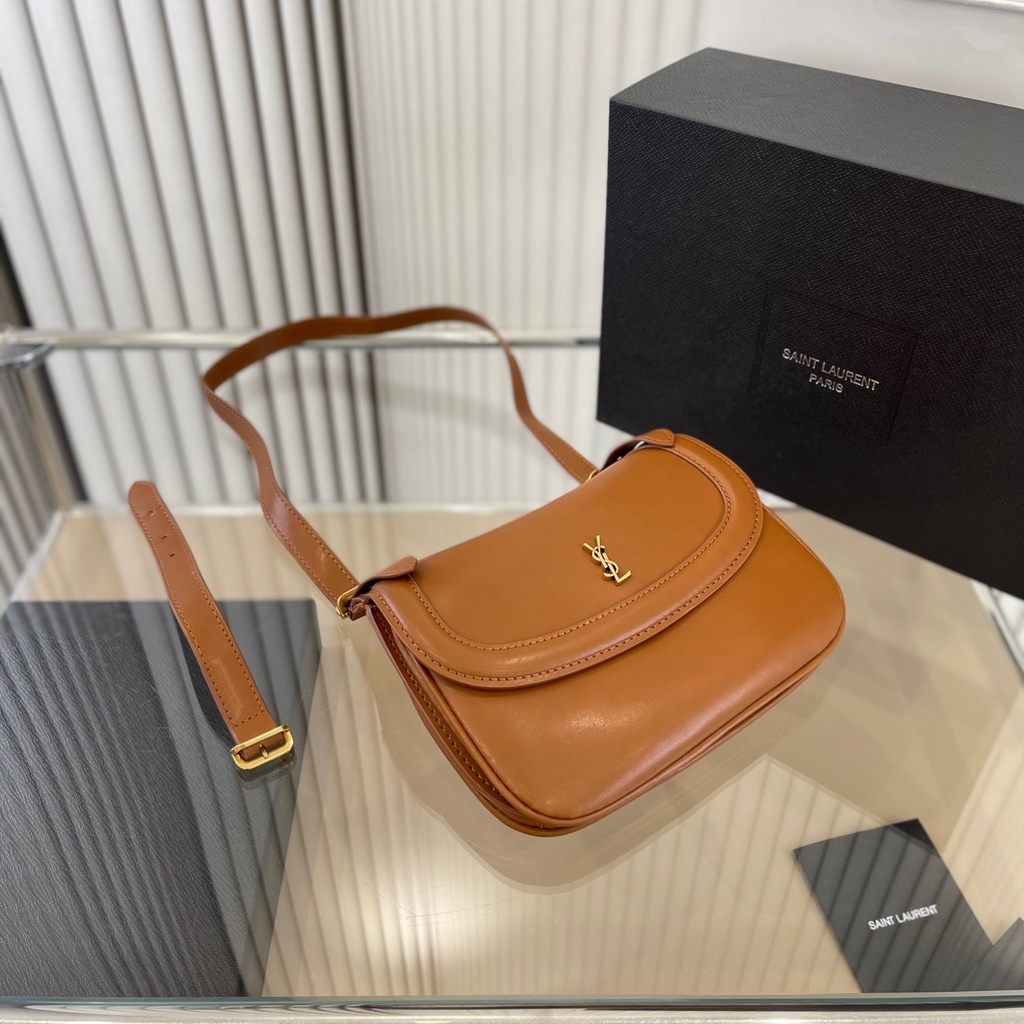 Ysl Túi Xách Da Thật Dáng Vuông Nhỏ Thời Trang Cho Nữ