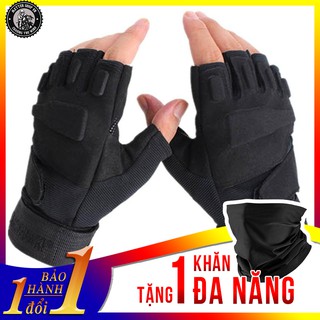 [[ MUA 1 TẶNG 1]] găng tay xe máy, găng tay đi phượt - bao tay đi phượt- găng tay đi phượt cụt ngón+ Tặng kèm khăn đa nă