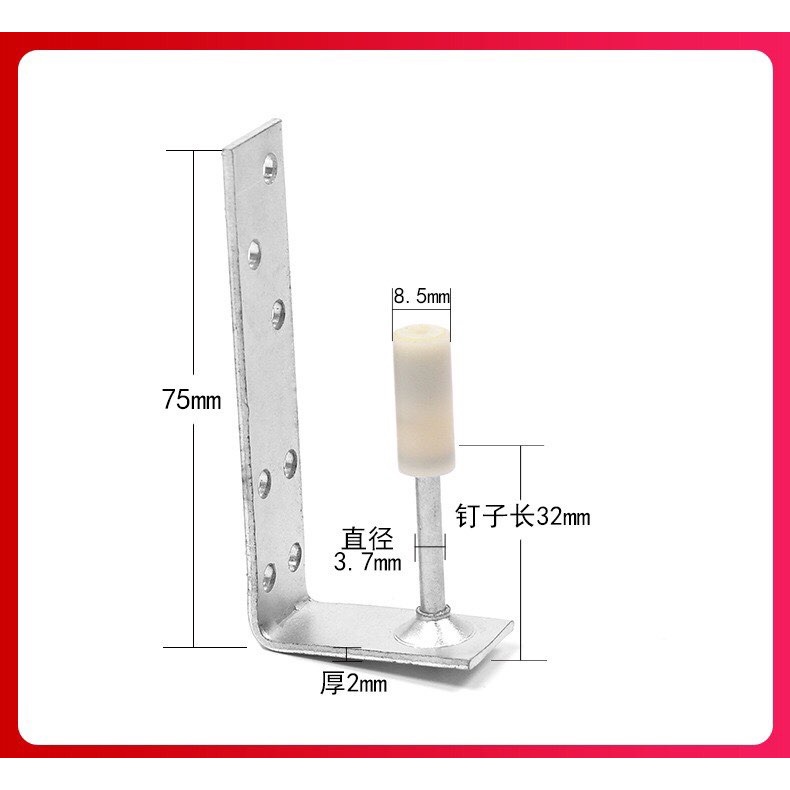 Đinh vít bê tông bắn ty trần thạch cao.hộp 100 cây đinh
