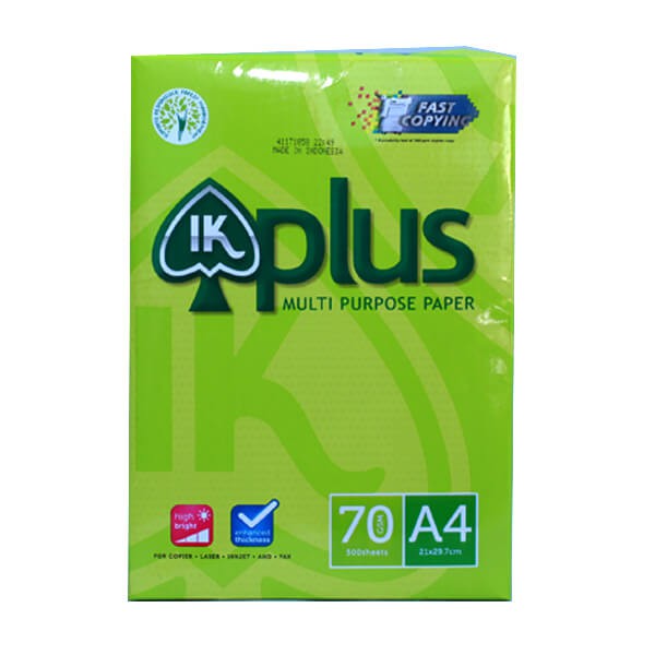 Giấy A4 IK Plus 70 gsm