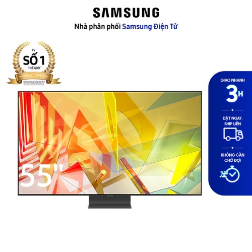 Qled Tivi Samsung 4K 55 Inch 55Q95TA giao hàng miễn phí trong TP HCM