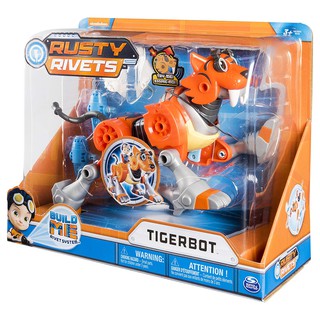 RUSTY RIVETS - TIGERBOT Robot lắp ráp HỔ cam