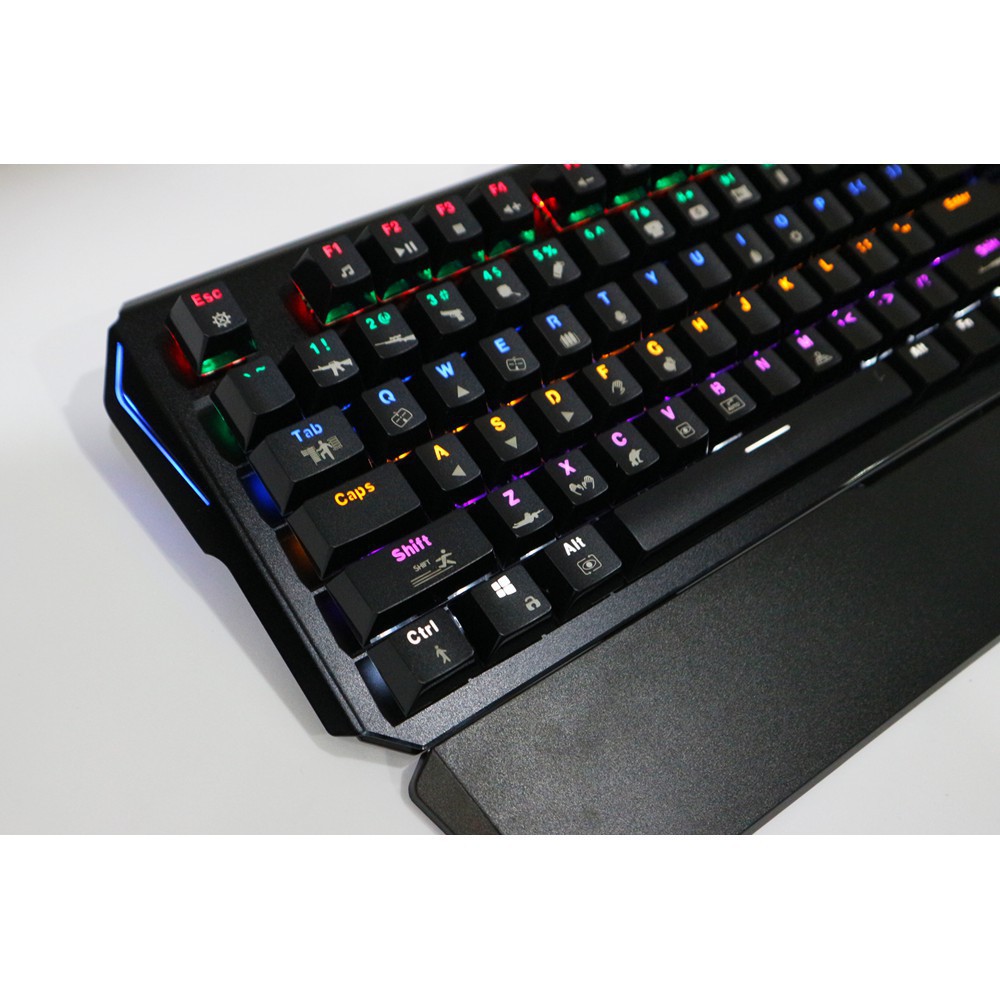 Bàn Phìm Cơ Chuyên Game Led 7 Màu Gold Tech LK-185 - PK Máy Tính | BigBuy360 - bigbuy360.vn