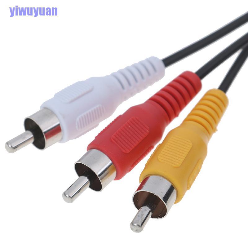 Dây Cáp Chuyển Đổi 5feet / 1.5m Usb 2.0 Female Sang 3 Rca Male Video A / V Cho Máy Quay Phim | BigBuy360 - bigbuy360.vn