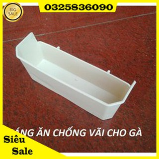 COMBO 20 máng ăn chống vãi dài cho chim gà