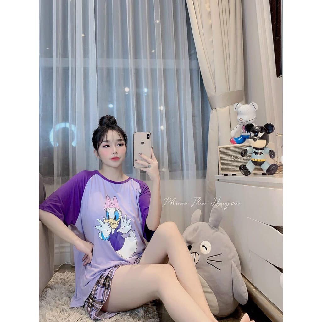 Bộ CỘC ngủ nhà dễ thương(kèm ảnh thật,video)