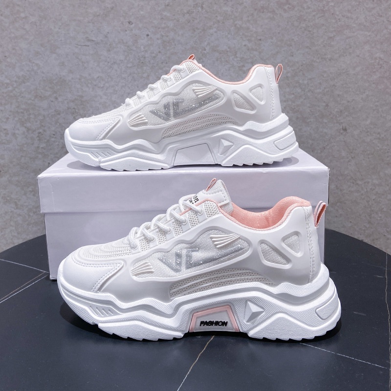 Giày Da Nữ, Giày Sneaker Nữ G65 Màu Trắng Phong Cách Hàn Quốc Đẹp Giá Rẻ Thời Trang Đi Học Đi Chơi