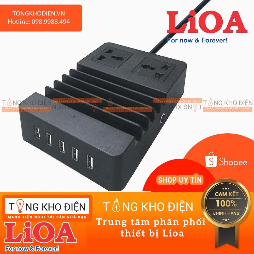 Trạm sạc đa năng thông minh LiOA [CHÍNH HÃNG]  Sạc điện thoại - Laptop - Máy tính bảng...