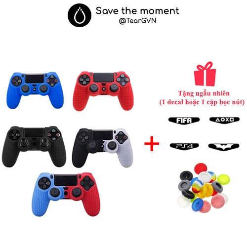 Bọc tay cầm có gai phần chuôi cho PS4