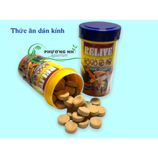 Thức ăn cá dán kính tăng màu sắc Relive