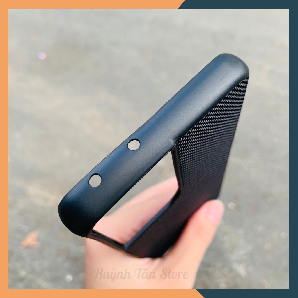 Ốp lưng s21 ultra vân VẢI NYLON nhiều màu chống bám vân tay bảo vệ camera phụ kiện huỳnh tân store
