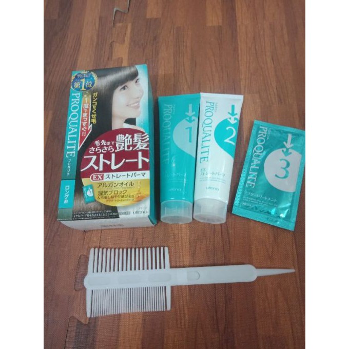 Thuốc duỗi tóc Utena Proqualite của Nhật Bản