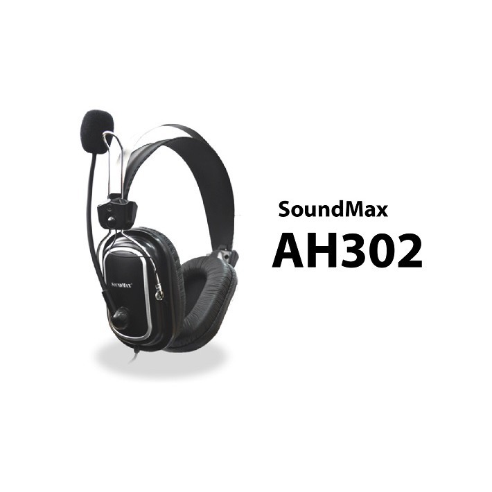 Headphone  Gaming  Soundmax AH302 Cao Cấp BẢO HÀNH 12 THÁNG