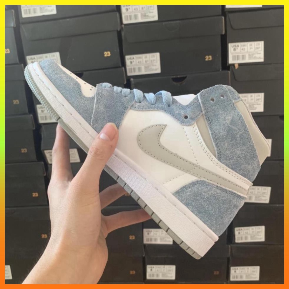 [Ảnh+Video thật][Full bill +box] Giày Jordan hyper royal xanh nỉ cao cổ mới, Giày JD1 xanh loang nam nữ hot nhất 2022 | BigBuy360 - bigbuy360.vn