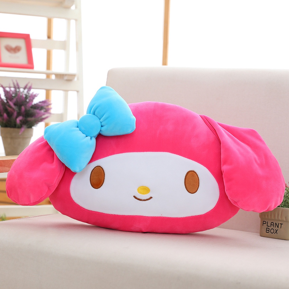 Sanrio Gối Ôm Nhồi Bông Giữ Ấm Tay Hình Hello Kitty mymelody purin