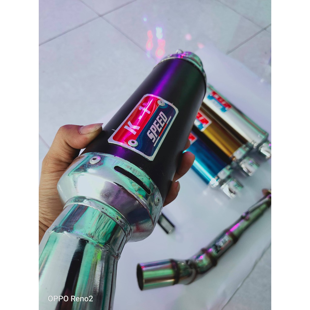 Pô K1 đủ màu  full cổ 2 khúc lắp cho sirius ,,