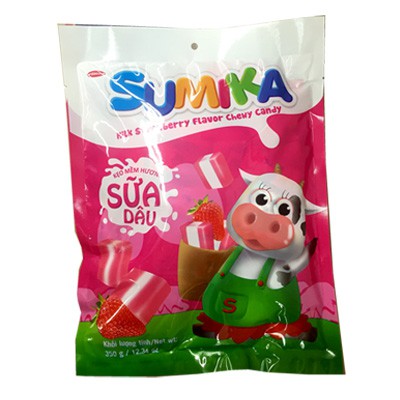 Kẹo Mềm Sữa Sumika Gói 350g