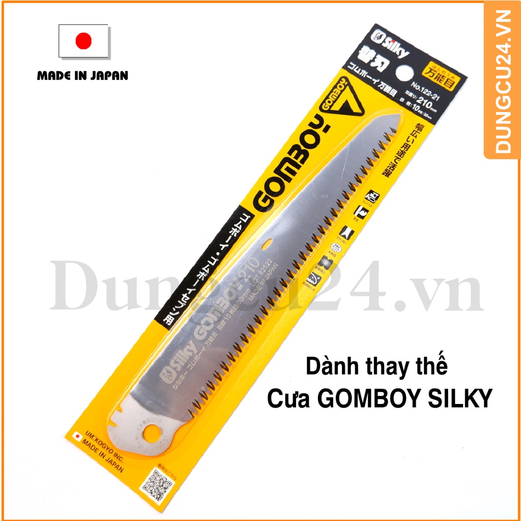 Lưỡi cưa thay thế SILKY (thay thế cho cưa GOMBOY SILKY)