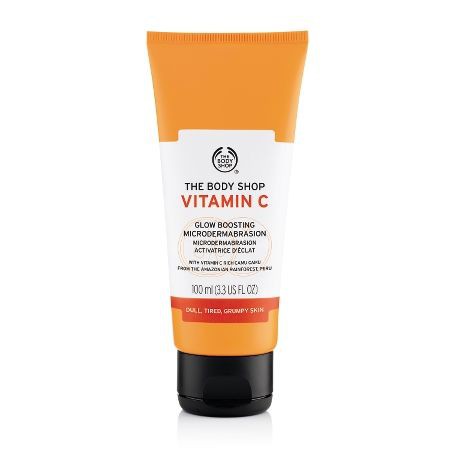 Kem tẩy da chết cho mặt The Body Shop Vitamin C Microdermabrasion 100ml