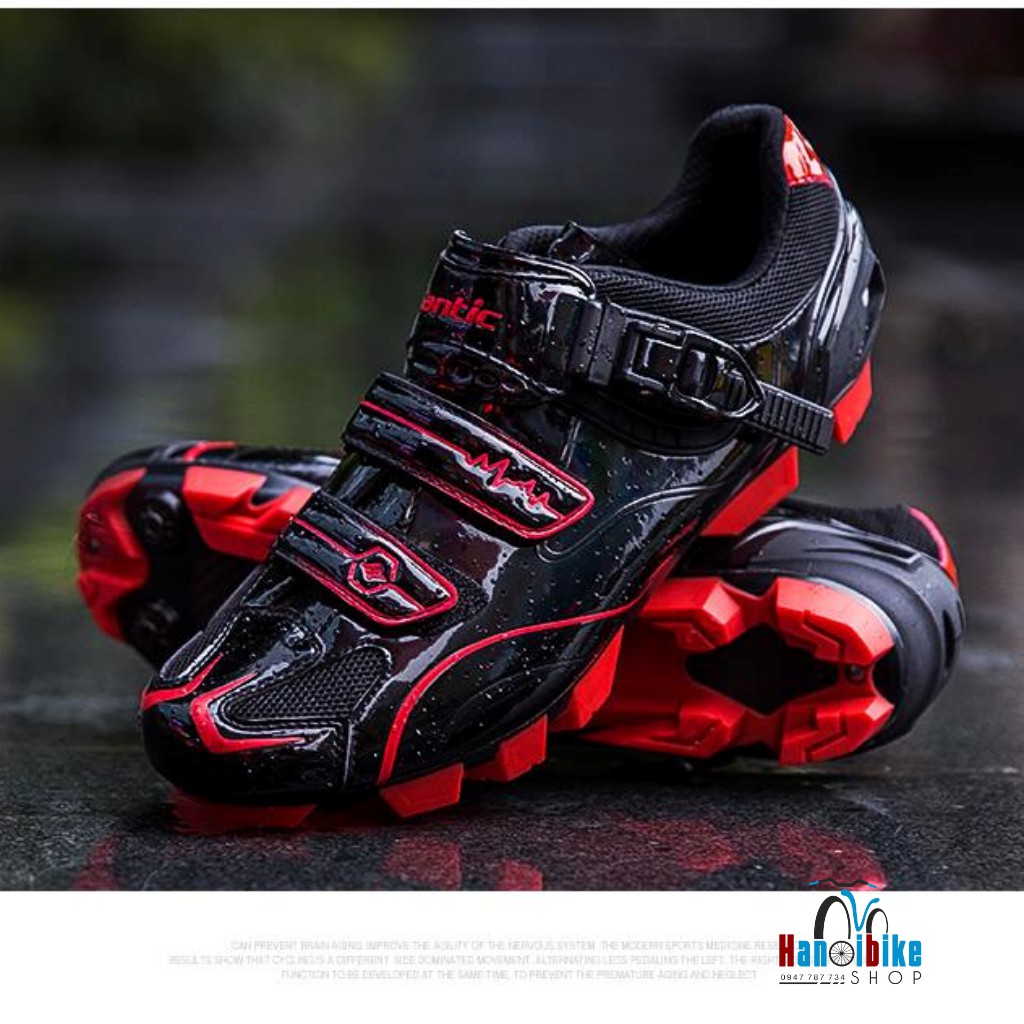 Giày đạp xe mtb gắn cá mtb có can mtb thiết kế độc đáo hãng santic
