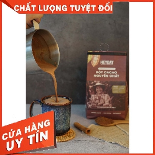 Bột cacao nguyên chất 100% Heyday - Dòng Origin thượng hạng - Túi giấy 250g nakha783