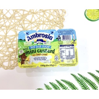 VÁNG SỮA AMBROSIA CHO BÉ TỪ 6M+ (6*55G)