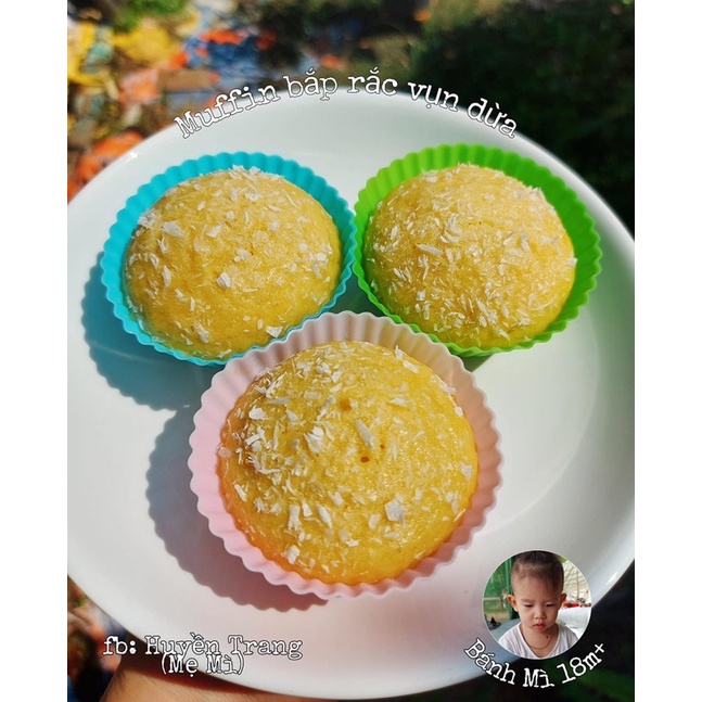 Khuôn Silicon Chế Biến Bánh Muffin, Cupcake [Lẻ 1 Chiếc]