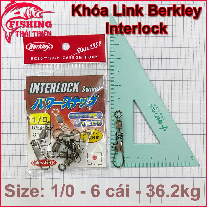 Khóa link câu cá Berkley Interlock