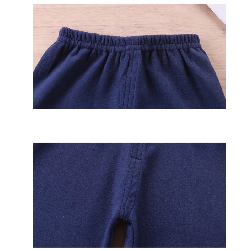 Bộ Đồ Ngủ Cotton Tay Dài In Họa Tiết Hoạt Hình Dễ Thương Cho Bé