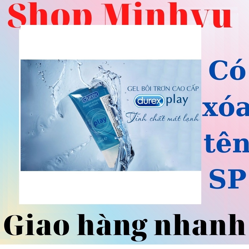 Gel bôi trơn Durex Play tinh chất lô hội không mùi hương 50ml