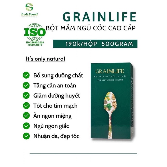 BỘT MẦM NGŨ CỐC CAO CẤP GRAINLIFE