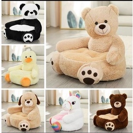 Ghế Bệt , Ghế tựa lưng hình gấu teddy, gấu bông hình thú Siêu Êm giá rẻ