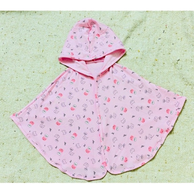 Áo choàng trẻ em cánh dơi chống Nắng Gió [Hàng cao cấp] - Đủ size 0-6 tuổi | Vải cotton xuất dư thoáng mát thấm mồ hôi