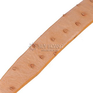 Thắt Lưng Nữ Da Đà Điểu Da Hột Huy Hoàng 5423