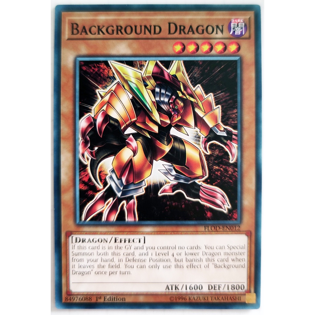 [Thẻ Yugioh] Background Dragon |EN| Common (VRAINS)