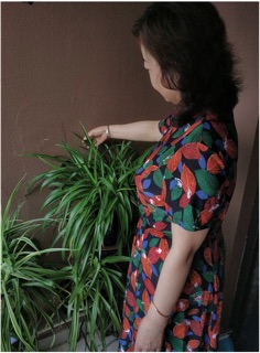 Váy trung tuổi thời trang cao cấp(ảnh thật khách mặc)