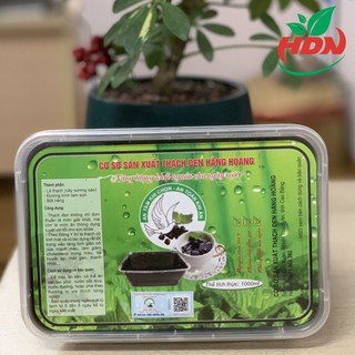 Thạch Đen Thạch An Cao Bằng Thach Mát Tự Nhiên Không Chất Bảo Quản- Hộp 1kg