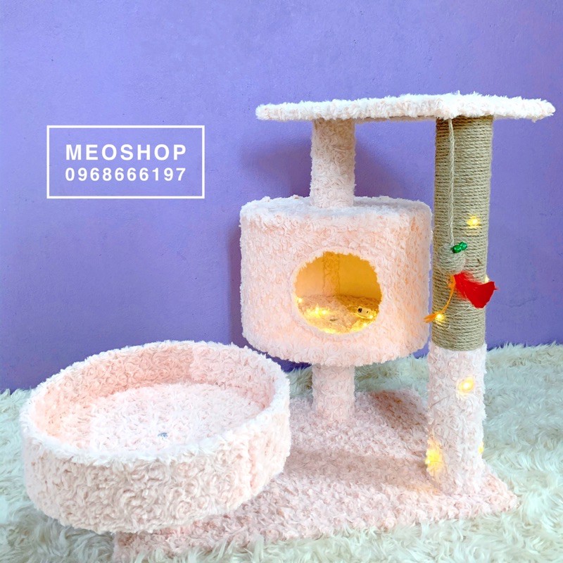 [ CATTREE VIỆT NAM ] Nhà cây 3 tầng cho mèo 😻 FREESHIP 😻 Inbox Shop nếu muốn up size