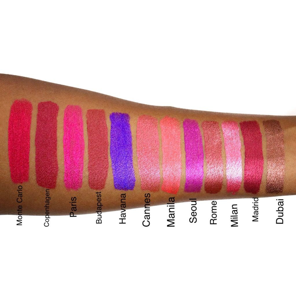 Son kem ánh kim Nyx Soft Matte Metallic Lip Cream nhiều màu lựa chọn