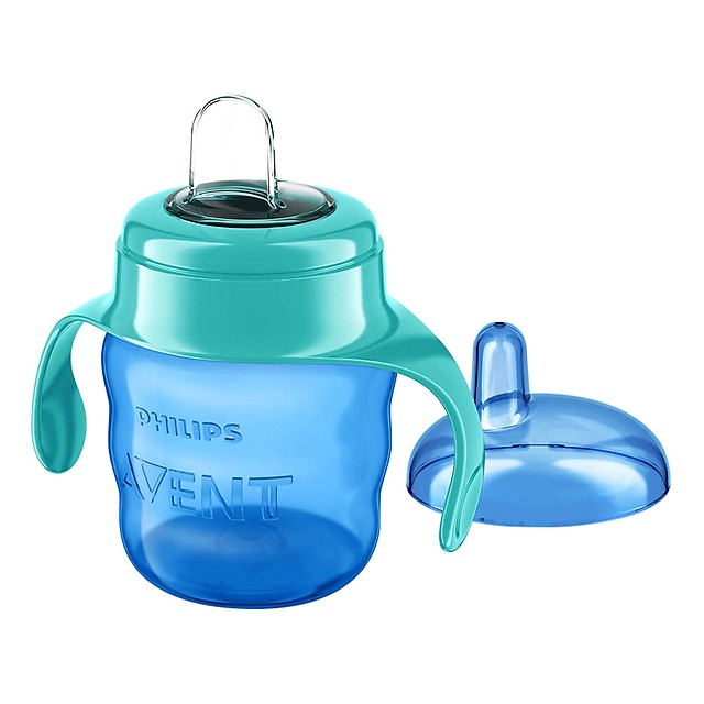 Bình Tập Uống Cho Trẻ Philips Avent 551.05 (200ml) - Màu Xanh