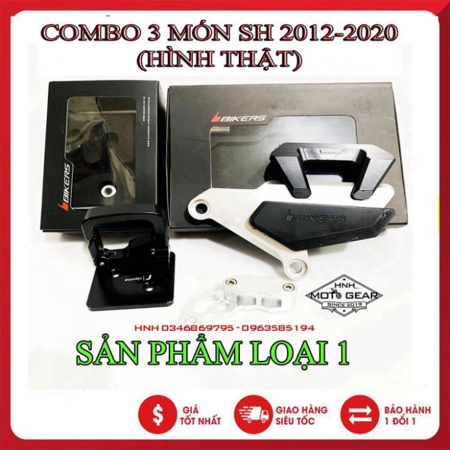 Bộ CNC Cho SH 2012-2020 3 Món Chính Hãng