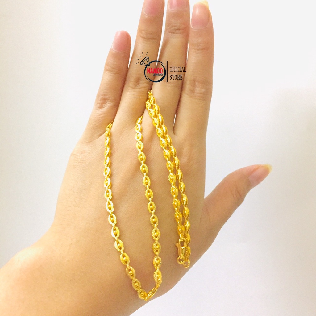 Dây Chuyền Trơn V014 Hình Thoi Dài 50cm