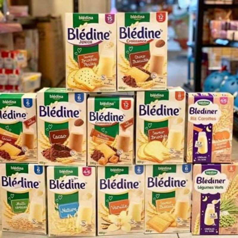 Bột lắc sữa Bledina 6m, 12m+