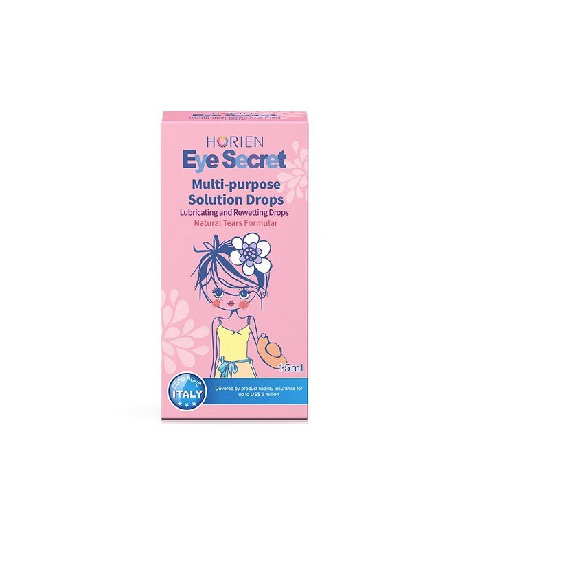 Dung dịch nhỏ mắt Eye Secret 15ml dành cho kính áp tròng