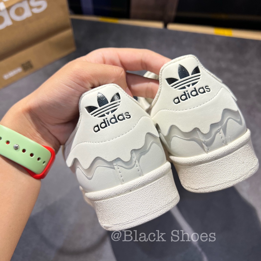 Giày Thể Thao Das Trắng Mẫu Mới 2022.Giày Super Star Cloud White Mũi Sò Mới